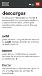 Mobile Screenshot of descargas.mundo-r.com